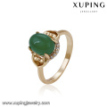 14720 Best selling fashion zircon ring, women's elegant 18k gold finger ring